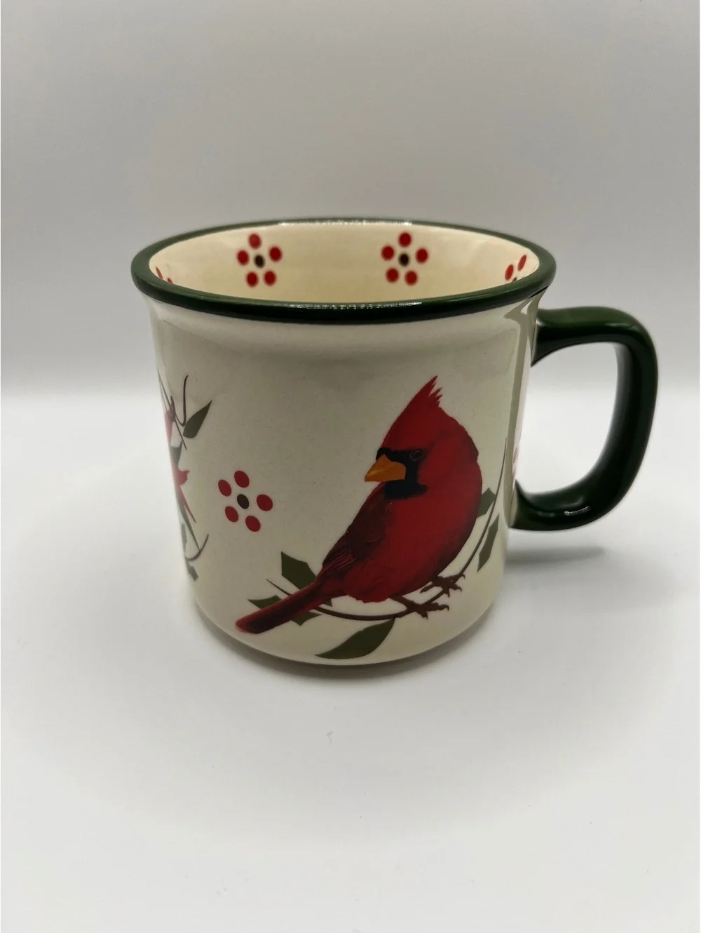 New Red Cardinal Bird Coffee Ceramic Mug